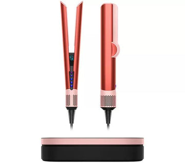 Dyson Airstrait straightener Strawberry Bronze and Blush Pink