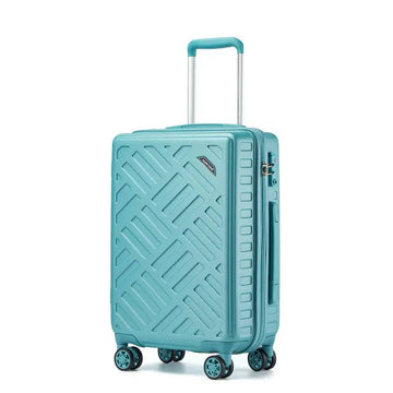 Blue 20 Inch Hard Shell Suitcase