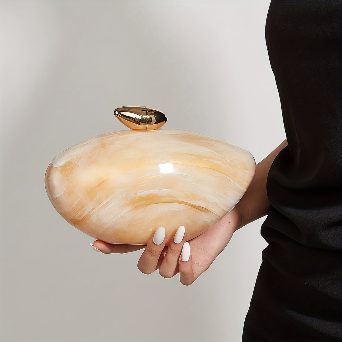Gold Evening clutch bag for Women