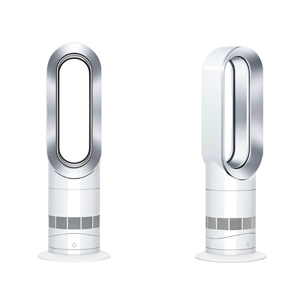 Dyson Hot+Cool Jet Focus AM09 fan heater (White/Nickel)