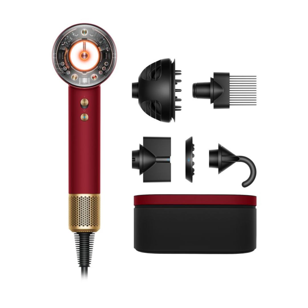 Dyson Supersonic Nural (Red velvet/gold)