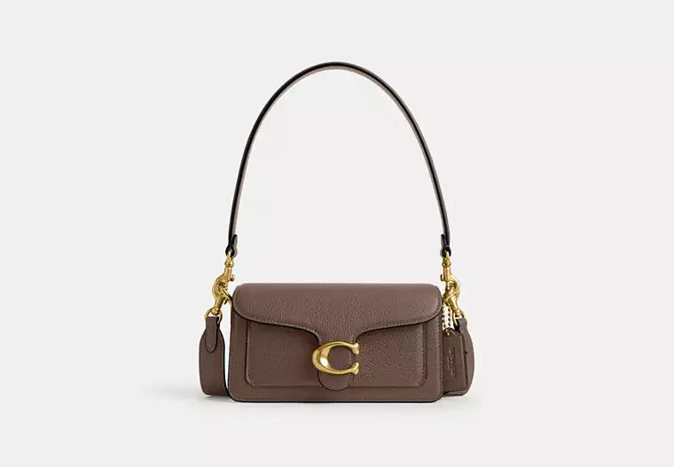 Coach Women's Tabby Shoulder Bag 20 - Brass/Dark Stone