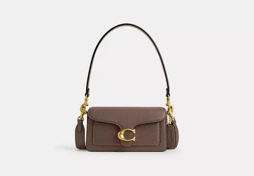 Coach Women's Tabby Shoulder Bag 20 - Brass/Dark Stone