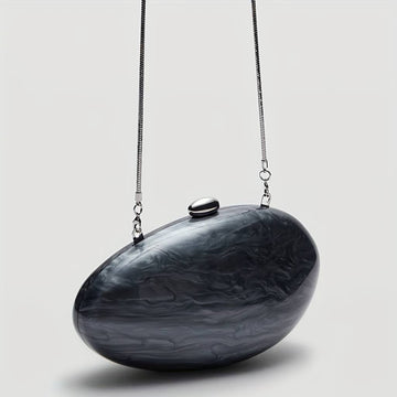 Pearl Black Clutch Bag for Women