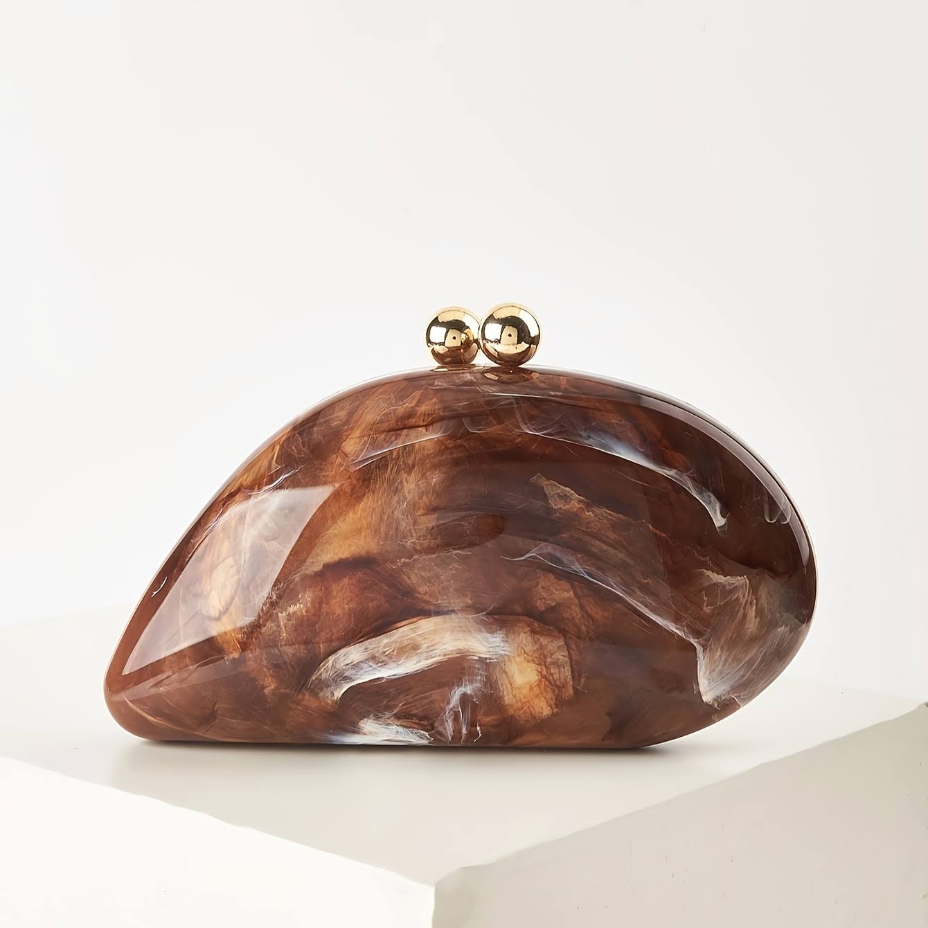 Coffee Brown Evening Clutch bag for Women